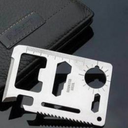 Emergency Survival Tool Camping Mini Pocket Card Folding Safety Card Cardsharp Outdoor