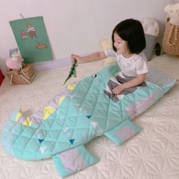 Cotton cartoon baby anti-kick sleeping bag Homejoy (Style: Crocodile)